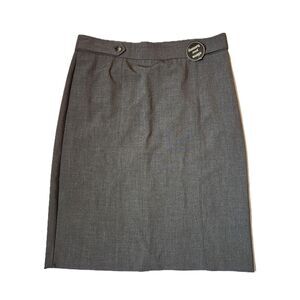 Counterparts Dark Gray Skirt – Size 14 | Tummy Control | Career & Casual Wear